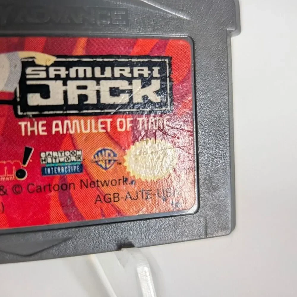 Samurai Jack The Amulet of Time - Authentic and Tested - GBA